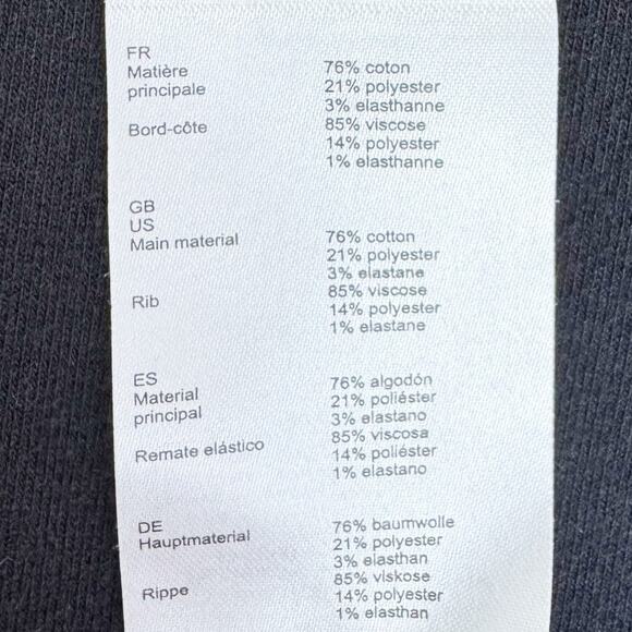 Maje Timba Embroidered Dream Tomorrow Sweatshirt Black White - Picture 8 of 8